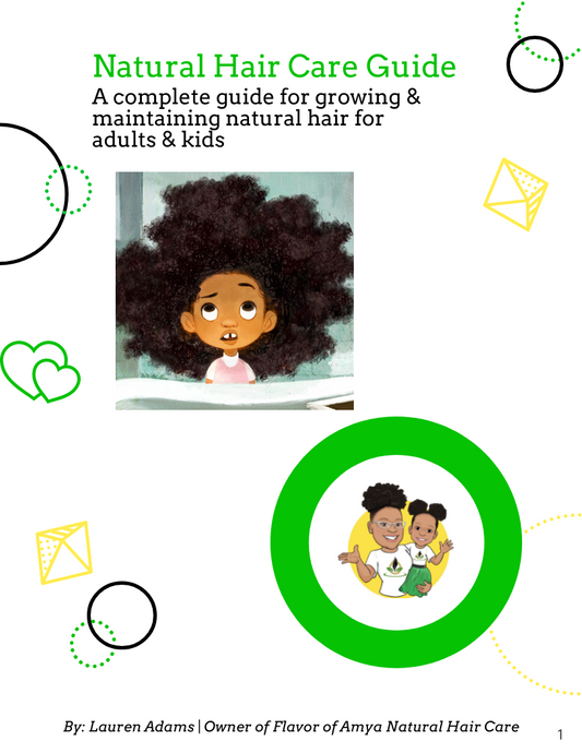 Natural Hair Care Guide For Kids and Adults Ebook