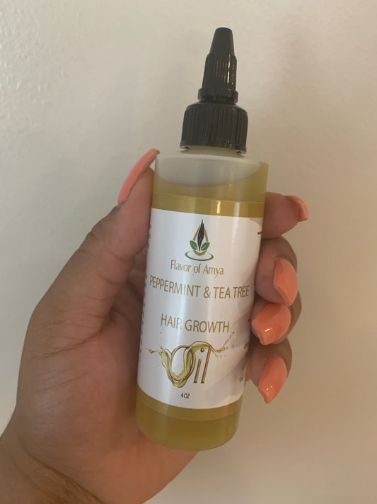 Peppermint & Tea Tree Hair Growth Oil