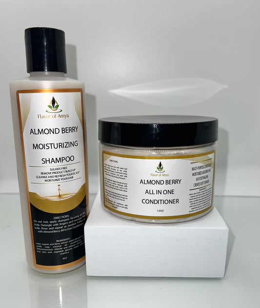 Almond Berry Shampoo & Conditioner Set